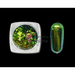 Fulgi de gheata, paiete Cameleon Amelie pentru unghii Cod FC19 + 1 aplicator